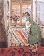 Henri Matisse Young Girl in a Green Dress (mk35) oil painting reproduction